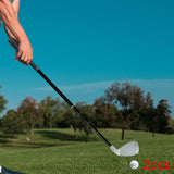 Maxbell Adjustable Golf Practice Club 21-36" Length Anti Slip TPE Grip No 7 Clubhead Black