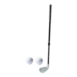 Maxbell Adjustable Golf Practice Club 21-36" Length Anti Slip TPE Grip No 7 Clubhead Black