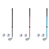 Maxbell Adjustable Golf Practice Club 21-36" Length Anti Slip TPE Grip No 7 Clubhead Black