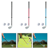 Maxbell Adjustable Golf Practice Club 21-36" Length Anti Slip TPE Grip No 7 Clubhead Black