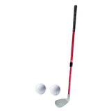 Maxbell Adjustable Golf Practice Club 21-36" Length Anti Slip TPE Grip No 7 Clubhead Red