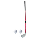 Maxbell Adjustable Golf Practice Club 21-36" Length Anti Slip TPE Grip No 7 Clubhead Red