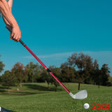 Maxbell Adjustable Golf Practice Club 21-36" Length Anti Slip TPE Grip No 7 Clubhead Red