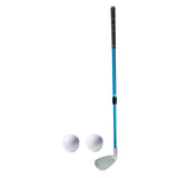 Maxbell Adjustable Golf Practice Club 21-36" Length Anti Slip TPE Grip No 7 Clubhead Blue