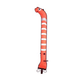 Maxbell Surface Marker Buoy Water Sports Diving Equipment Surface Marker Signal Tube Length 1.2M Orange