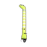 Maxbell Surface Marker Buoy Water Sports Diving Equipment Surface Marker Signal Tube Length 1.2M Yellow