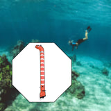 Maxbell Surface Marker Buoy Water Sports Diving Equipment Surface Marker Signal Tube Length 1.5M Orange