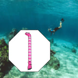 Maxbell Surface Marker Buoy Water Sports Diving Equipment Surface Marker Signal Tube Length 1.5M Pink