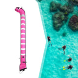 Maxbell Surface Marker Buoy Water Sports Diving Equipment Surface Marker Signal Tube Length 1.5M Pink