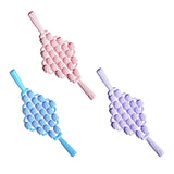 Maxbell Massage Roller Stick Shoulders Body Thighs Buttocks Fitness Gym Massage Tool Pink