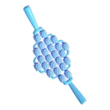 Maxbell Massage Roller Stick Shoulders Body Thighs Buttocks Fitness Gym Massage Tool blue