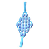 Maxbell Massage Roller Stick Shoulders Body Thighs Buttocks Fitness Gym Massage Tool blue