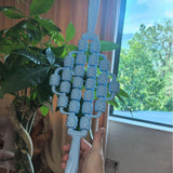 Maxbell Massage Roller Stick Shoulders Body Thighs Buttocks Fitness Gym Massage Tool blue