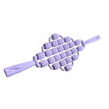 Maxbell Massage Roller Stick Shoulders Body Thighs Buttocks Fitness Gym Massage Tool violet