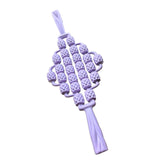 Maxbell Massage Roller Stick Shoulders Body Thighs Buttocks Fitness Gym Massage Tool violet