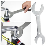 Maxbell Bike Headset Wrench Lightweight Portable Metal Easy to Use Sturdy Multi Tool