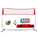 Maxbell Portable Volleyball Net Set Volleyball Practice Net for Backyard Sports Yard