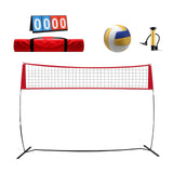 Maxbell Portable Volleyball Net Set Volleyball Practice Net for Backyard Sports Yard