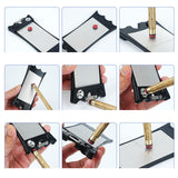 Maxbell Pool Cue Tip Shaper for Club and Home Use Compact Billiards Pool Accessories