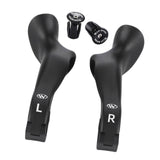 Maxbell Bike Bar Ends for 21.8-22.2mm Aluminum Alloy Non Slip Bicycle Handlebar Ends