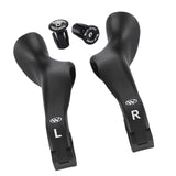 Maxbell Bike Bar Ends for 21.8-22.2mm Aluminum Alloy Non Slip Bicycle Handlebar Ends