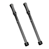 Maxbell 2Pcs Ropeless Battle Ropes Training Ropes for Indoor Outdoor Home Gym Sports Black