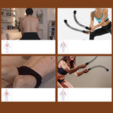 Maxbell 2Pcs Ropeless Battle Ropes Training Ropes for Indoor Outdoor Home Gym Sports Black