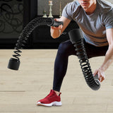 Maxbell 2Pcs Ropeless Battle Ropes Training Ropes for Indoor Outdoor Home Gym Sports Black