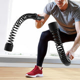 Maxbell 2Pcs Ropeless Battle Ropes Training Ropes for Indoor Outdoor Home Gym Sports Black