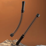 Maxbell 2Pcs Ropeless Battle Ropes Training Ropes for Indoor Outdoor Home Gym Sports Black