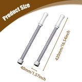 Maxbell 2Pcs Ropeless Battle Ropes Training Ropes for Indoor Outdoor Home Gym Sports Gray