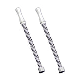 Maxbell 2Pcs Ropeless Battle Ropes Training Ropes for Indoor Outdoor Home Gym Sports Gray