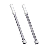 Maxbell 2Pcs Ropeless Battle Ropes Training Ropes for Indoor Outdoor Home Gym Sports Gray