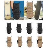 Maxbell Skateboard Carry Case Folding Pouch Organizer for Deck Travel Outdoor Sports Large Black