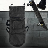 Maxbell Skateboard Carry Case Folding Pouch Organizer for Deck Travel Outdoor Sports Large Black