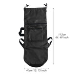 Maxbell Skateboard Carry Case Folding Pouch Organizer for Deck Travel Outdoor Sports Longboard Black