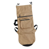 Maxbell Skateboard Carry Case Folding Pouch Organizer for Deck Travel Outdoor Sports Small Khaki