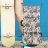 Maxbell Skateboard Carry Case Accessories Shoulder Bag for Enthusiasts Outdoor Skate Longboard Grey