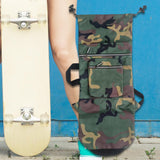 Maxbell Skateboard Carry Case Accessories Shoulder Bag for Enthusiasts Outdoor Skate Large Green