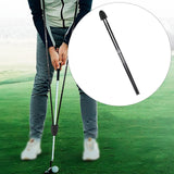 Maxbell Golf Swing Trainer Supplies Improve Swing Skills for Indoor Outdoor Practice Black