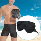 Maxbell Diving Mask Case Carrying Bag with Buckle Swimming Scuba Glasses Storage Box
