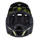 Maxbell Full Face Bike Helmet Ventilation Protection Gear Bicycle Helmet for Outdoor Yellow Green