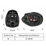 Maxbell Full Face Bike Helmet Ventilation Protection Gear Bicycle Helmet for Outdoor Yellow Green