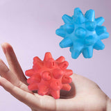 Maxbell Spiky Massage Ball for Feet Portable Spiked Massage for Legs Hands Blue