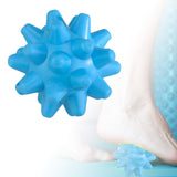 Maxbell Spiky Massage Ball for Feet Portable Spiked Massage for Legs Hands Blue