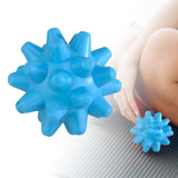 Maxbell Spiky Massage Ball for Feet Portable Spiked Massage for Legs Hands Blue