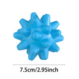 Maxbell Spiky Massage Ball for Feet Portable Spiked Massage for Legs Hands Blue