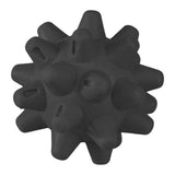 Maxbell Spiky Massage Ball for Feet Portable Spiked Massage for Legs Hands Black