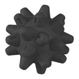 Maxbell Spiky Massage Ball for Feet Portable Spiked Massage for Legs Hands Black