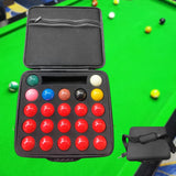 Maxbell Billiard Ball Carrying Case Snooker Equipment with Adjustable Shoulder Strap